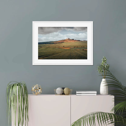 Clan Home - Hume Castle - Framed & Mounted Photo Print