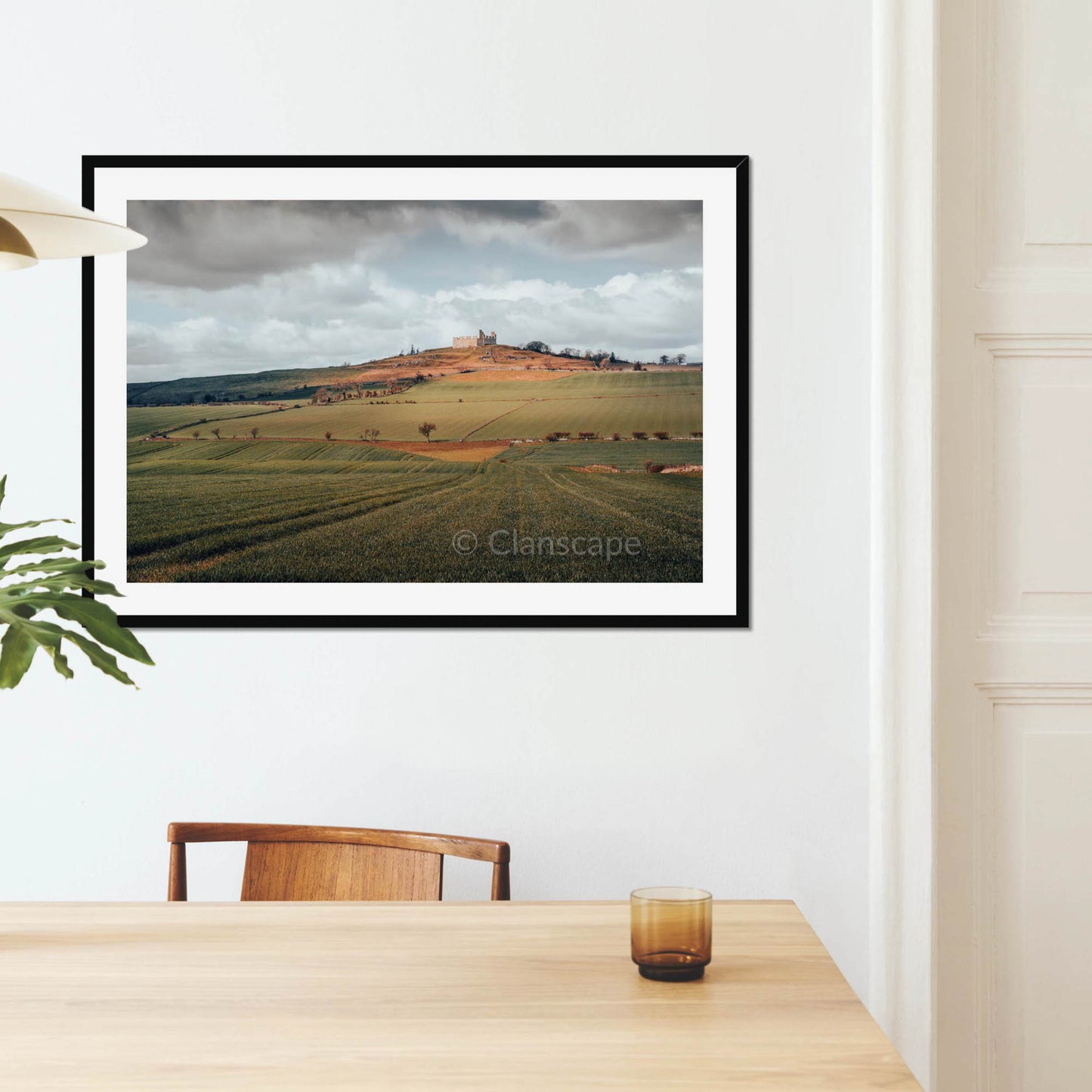 Clan Home - Hume Castle - Framed & Mounted Photo Print