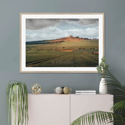 Clan Home - Hume Castle - Framed & Mounted Photo Print