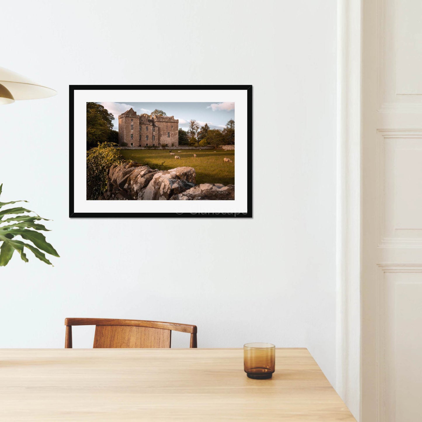 Clan Murray - Huntingtower Castle - Framed & Mounted Photo Print