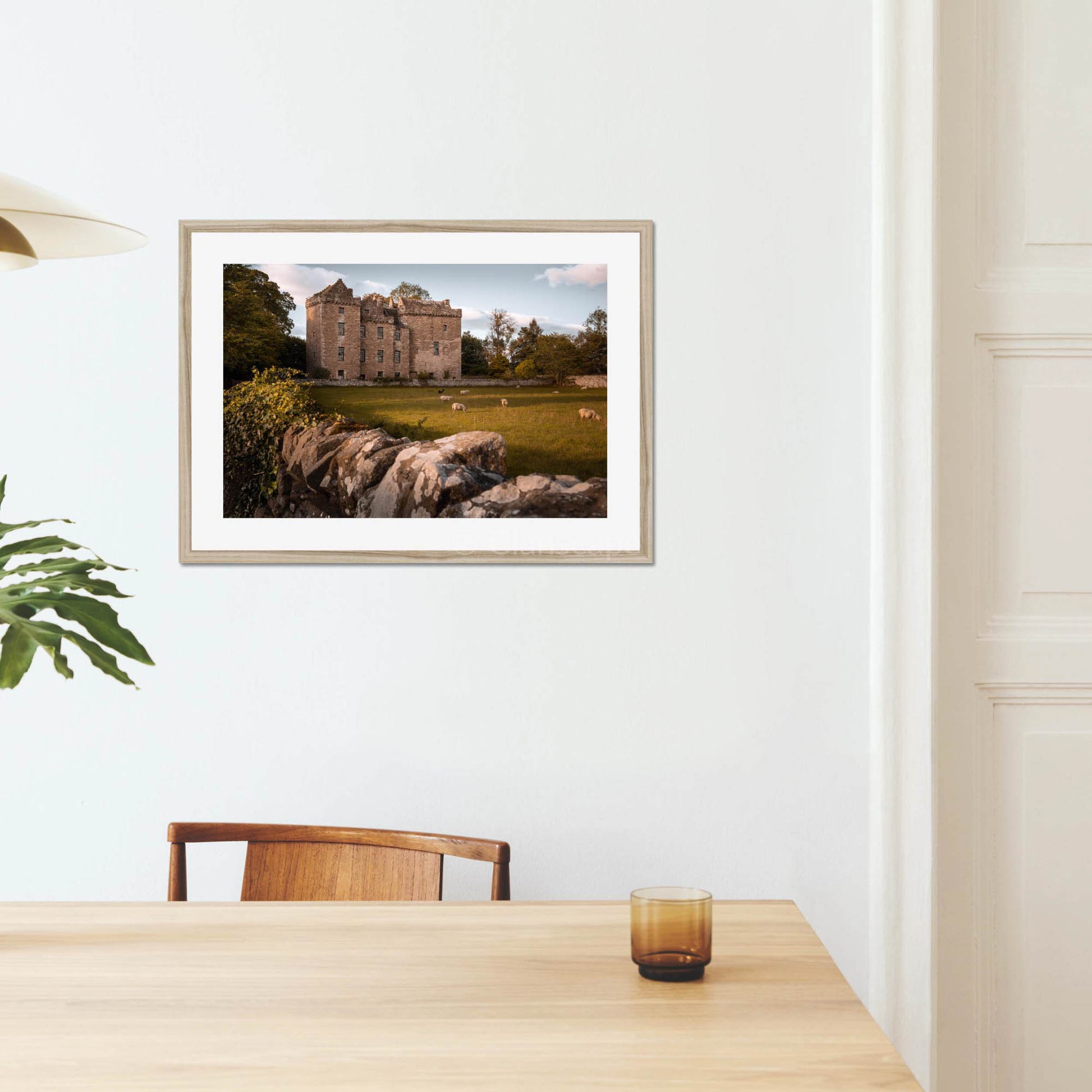 Clan Murray - Huntingtower Castle - Framed & Mounted Photo Print