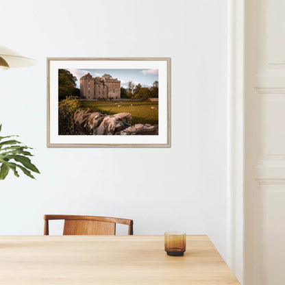 Clan Ruthven - Huntingtower Castle - Framed & Mounted Photo Print