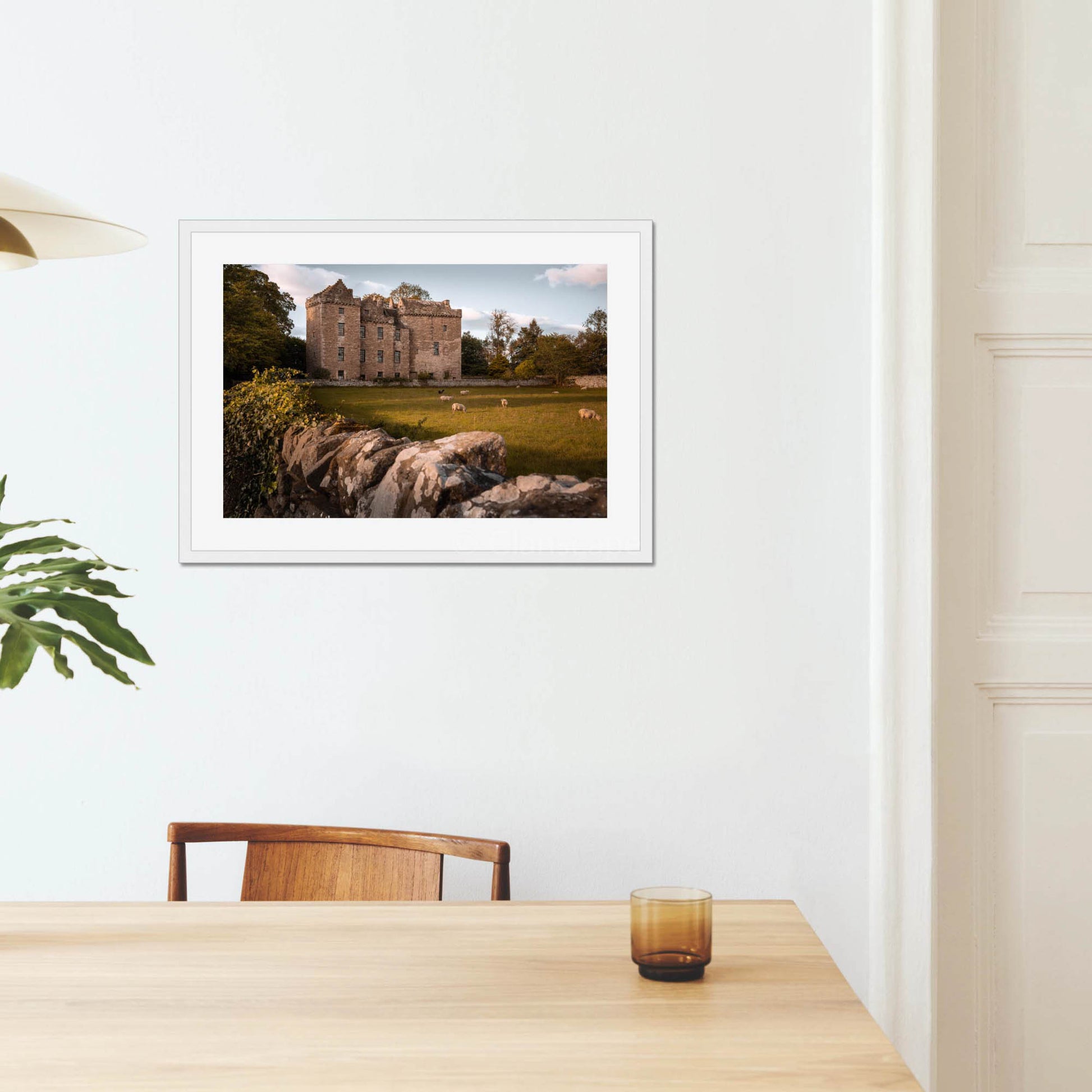 Clan Murray - Huntingtower Castle - Framed & Mounted Photo Print