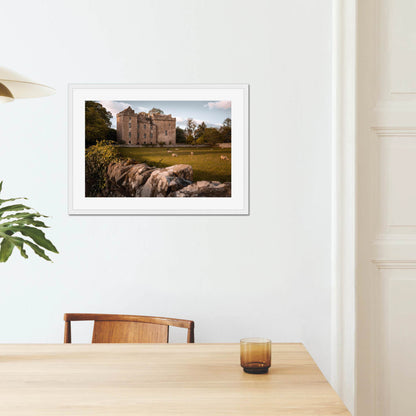 Clan Murray - Huntingtower Castle - Framed & Mounted Photo Print