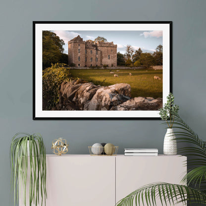 Clan Murray - Huntingtower Castle - Framed & Mounted Photo Print