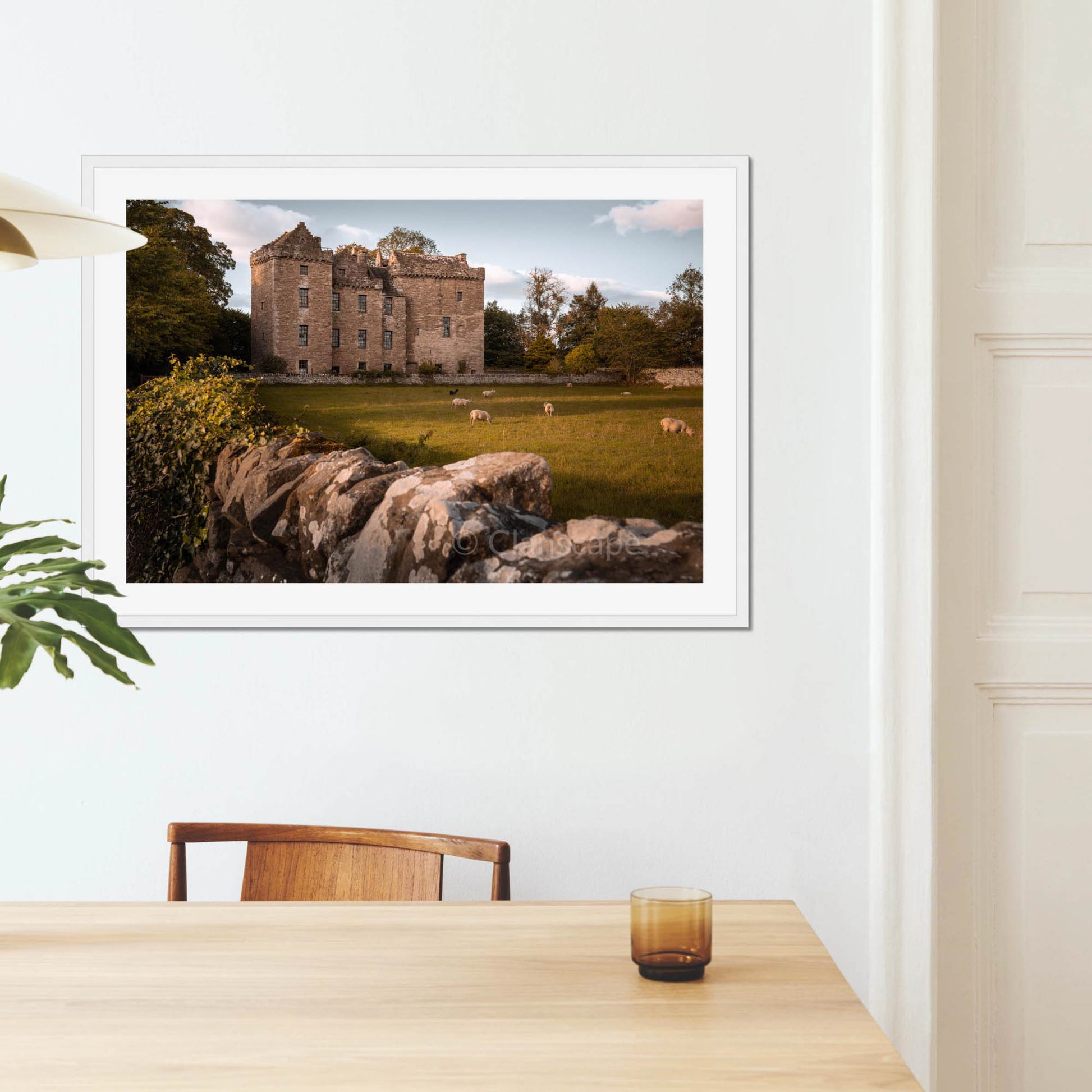 Clan Murray - Huntingtower Castle - Framed & Mounted Photo Print