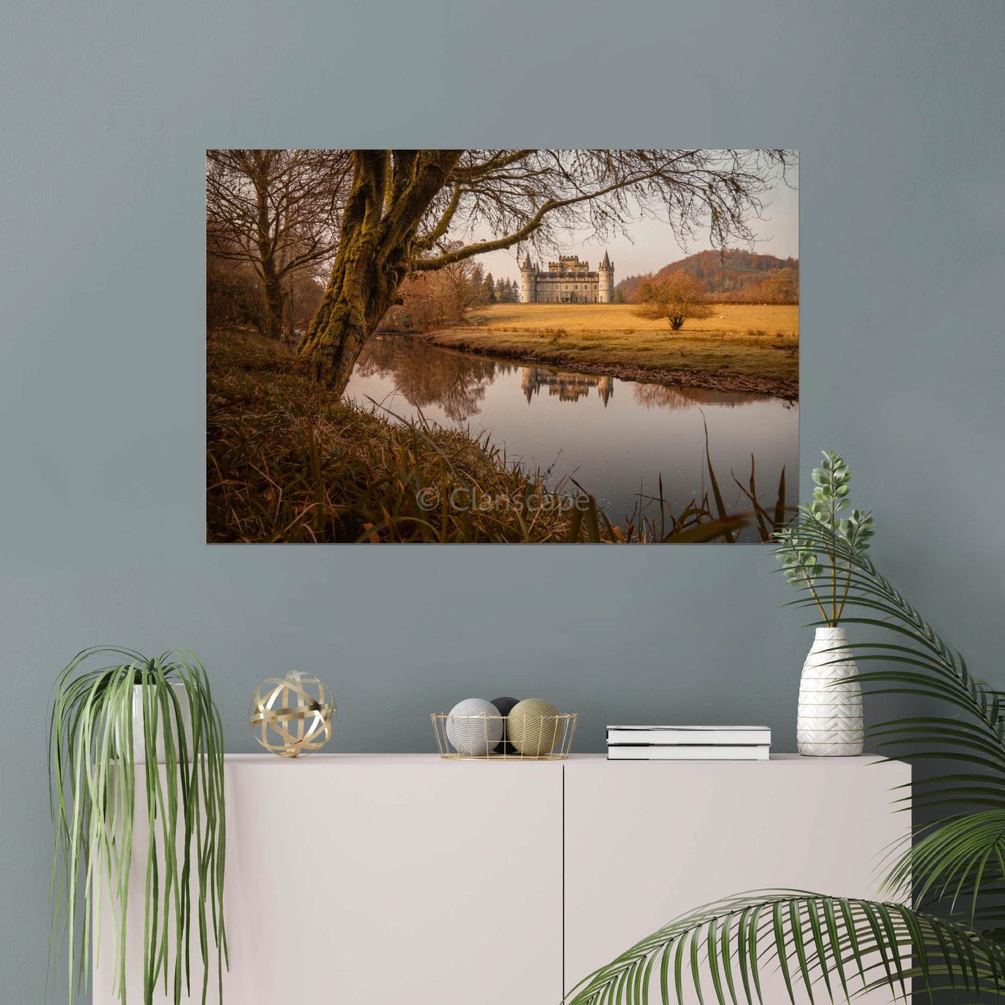 Clan Campbell Wall Art - Inveraray Castle Print