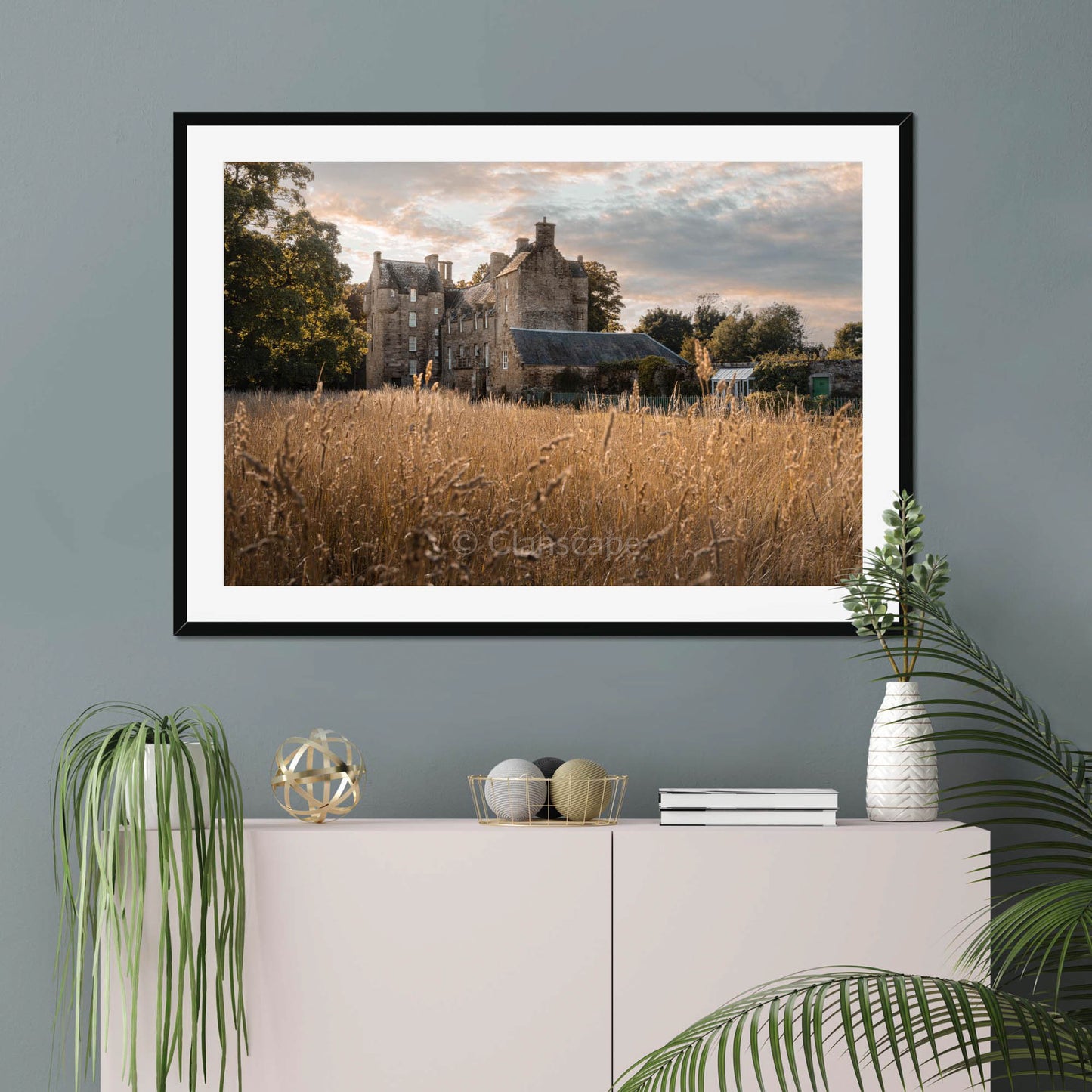 Clan Oliphant - Kellie Castle, Fife - Framed & Mounted Photo Print