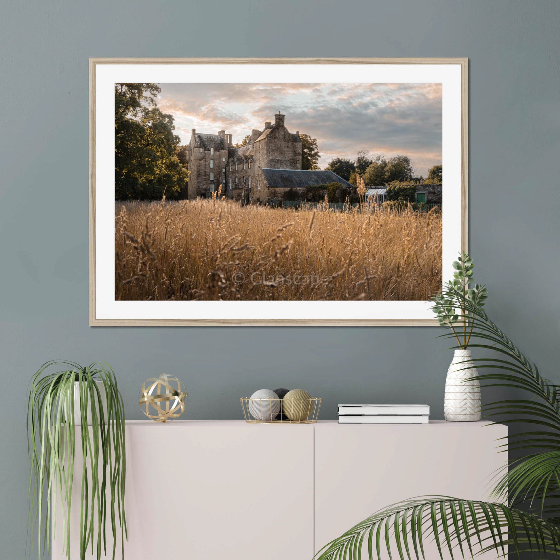 Clan Oliphant - Kellie Castle, Fife - Framed & Mounted Photo Print