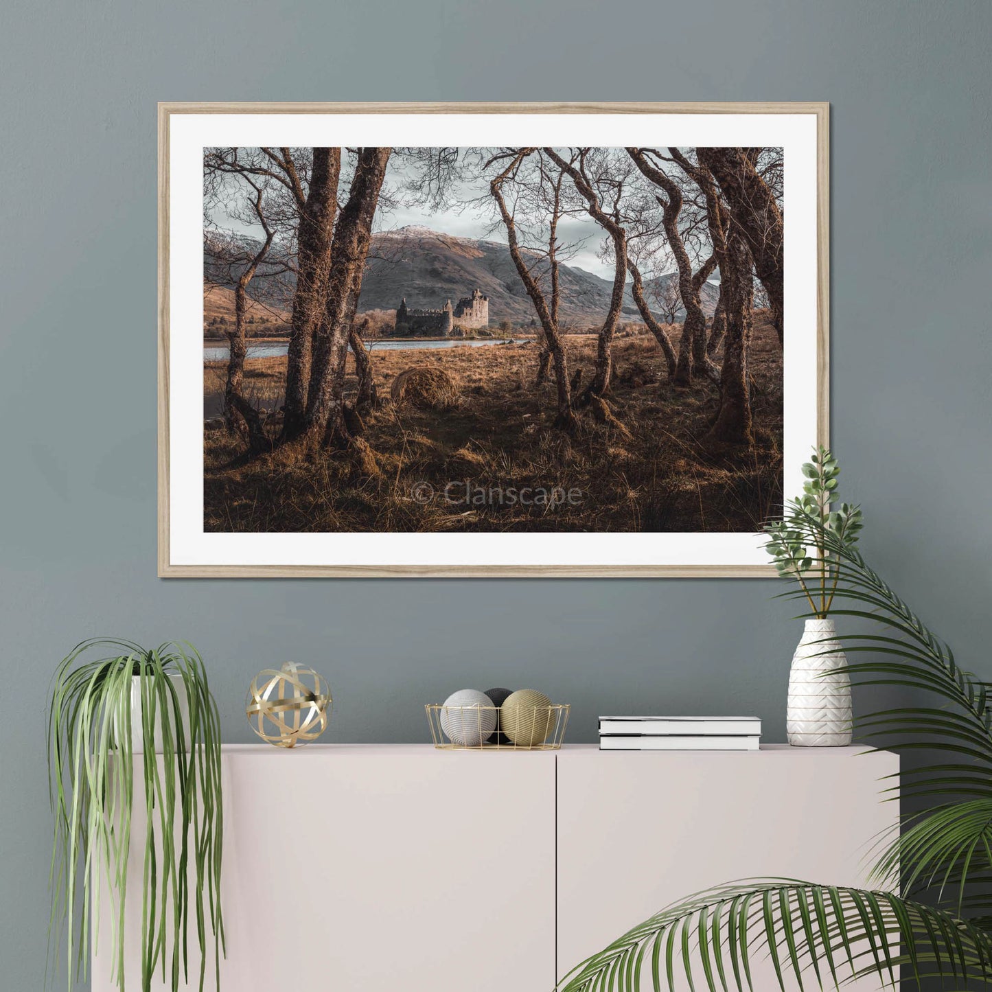 Clan Campbell - Kilchurn Castle - Framed Photo Print