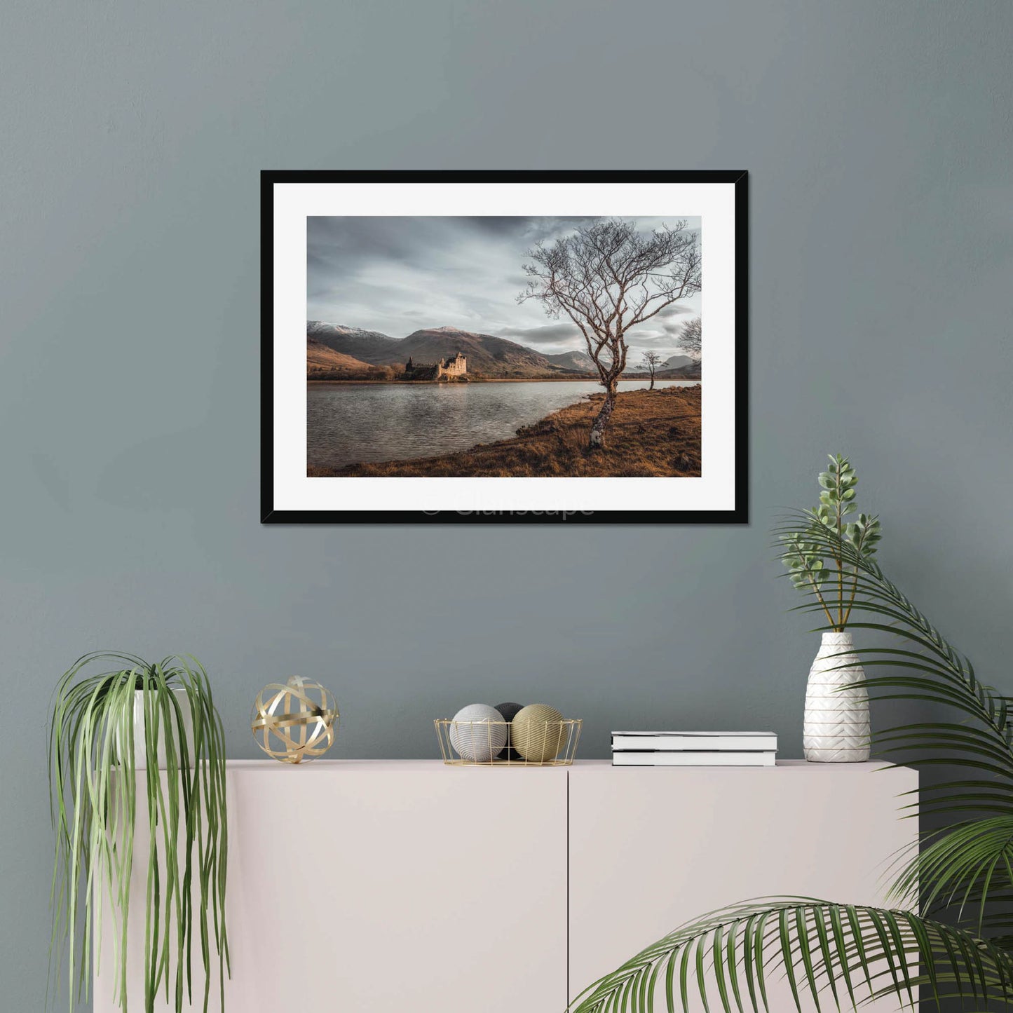 Clan Campbell - Kilchurn Castle, Loch Awe - Framed Photo Print