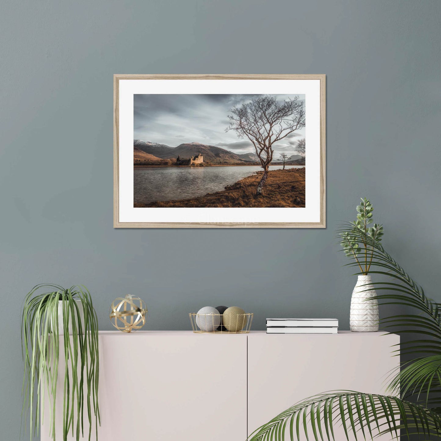 Clan Campbell - Kilchurn Castle, Loch Awe - Framed Photo Print