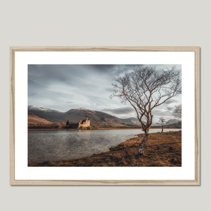 Clan Campbell - Kilchurn Castle, Loch Awe - Framed Photo Print 28"x20" Natural