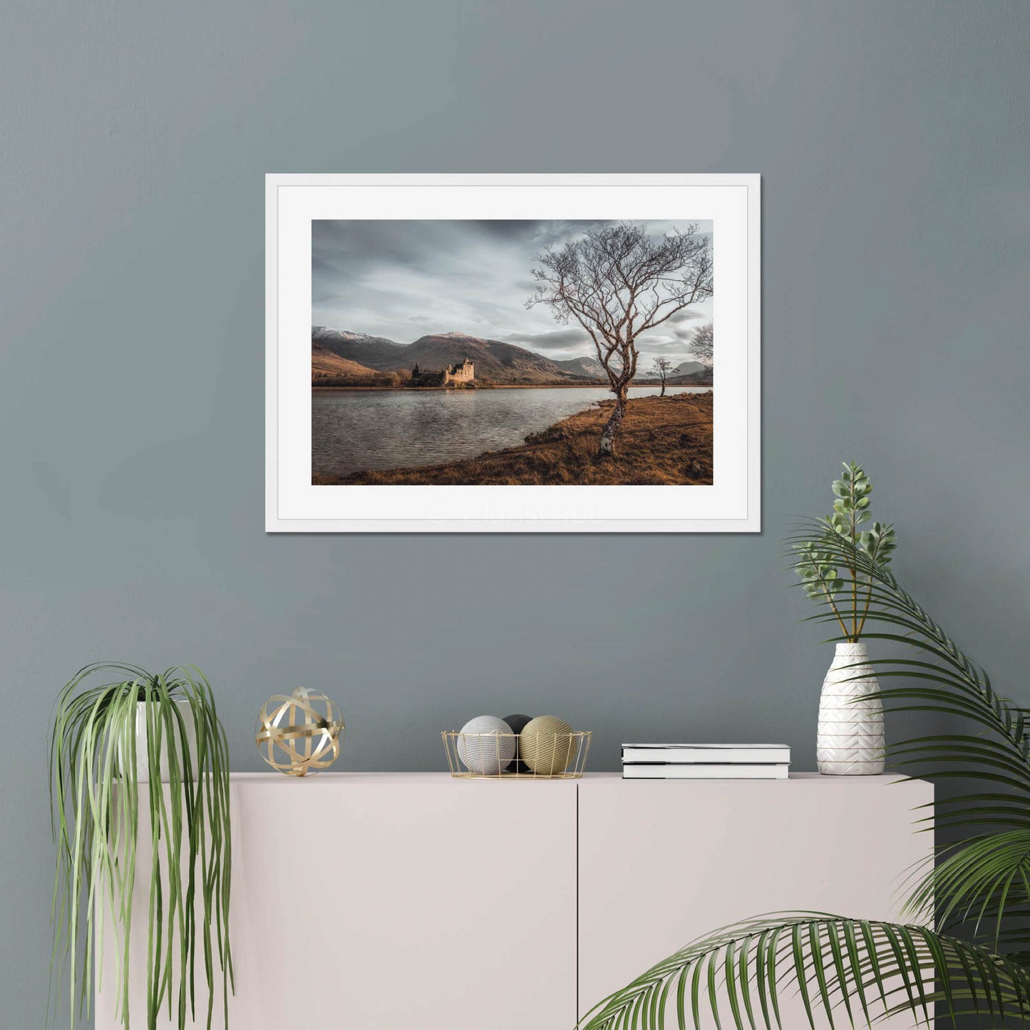 Clan Campbell - Kilchurn Castle, Loch Awe - Framed Photo Print