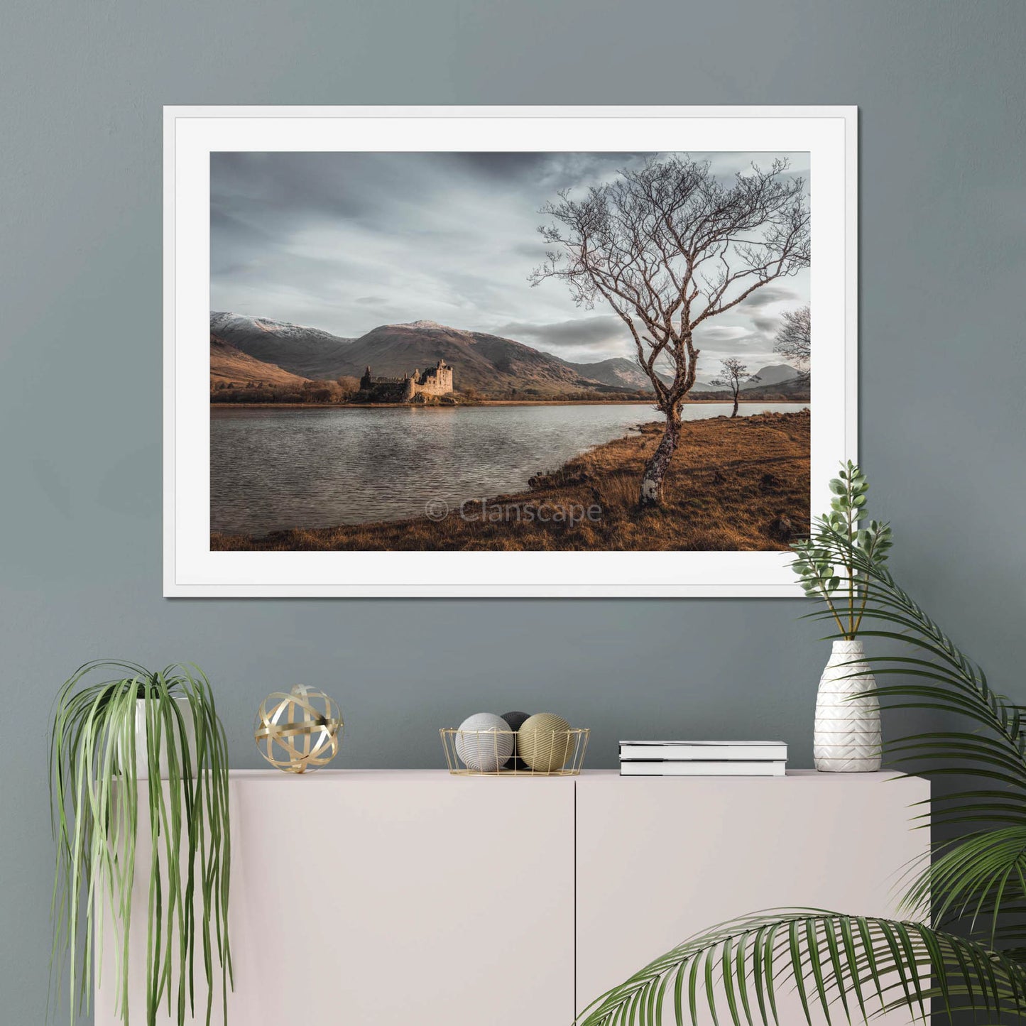 Clan MacGregor - Kilchurn Castle, Loch Awe - Framed Photo Print