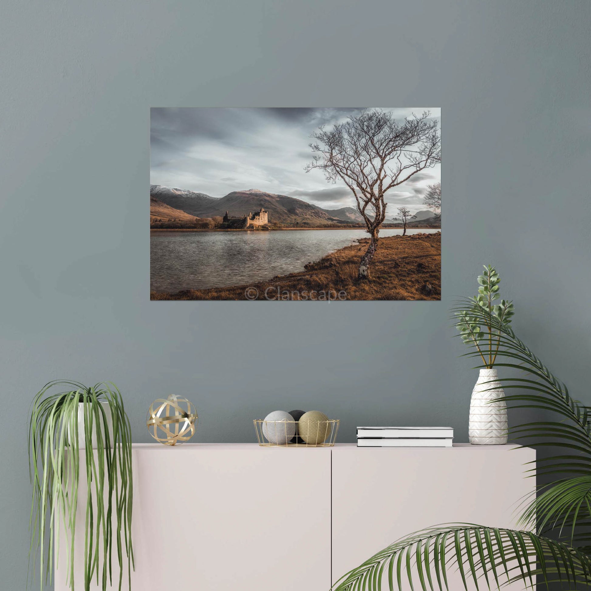 Clan Campbell - Kilchurn Castle, Loch Awe - Photo Print