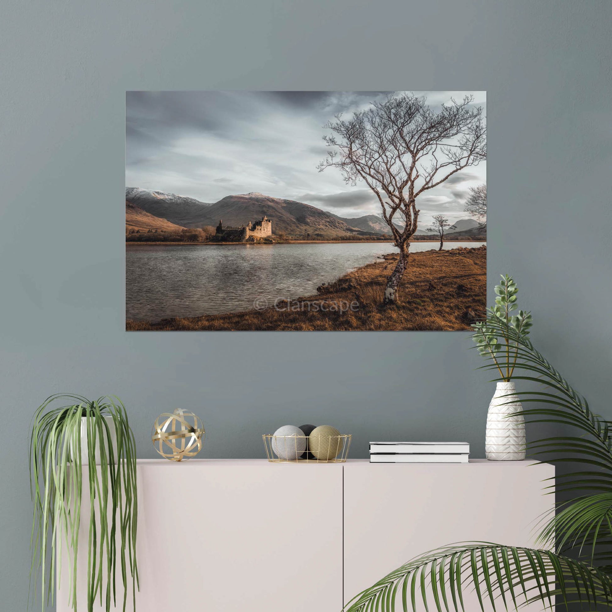 Clan Campbell - Kilchurn Castle, Loch Awe - Photo Print