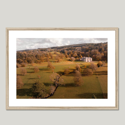 Clan Fergusson - Kilkerran House - Framed & Mounted Photo Print 28"x20" Natural