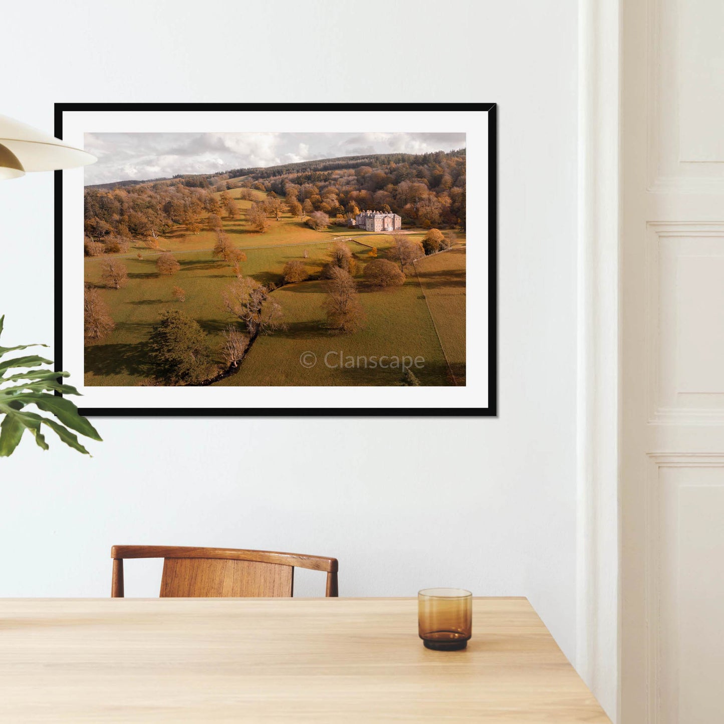 Clan Fergusson - Kilkerran House - Framed & Mounted Photo Print