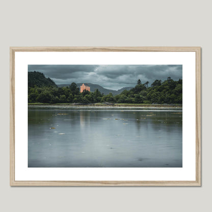 Clan MacInnes - Kinlochaline Castle - Framed & Mounted Photo Print 28"x20" Natural