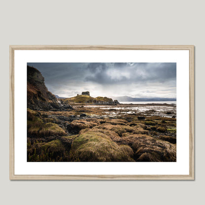 Clan MacDonald of Sleat - Knock Castle - Framed & Mounted Photo Print 28"x20" Natural