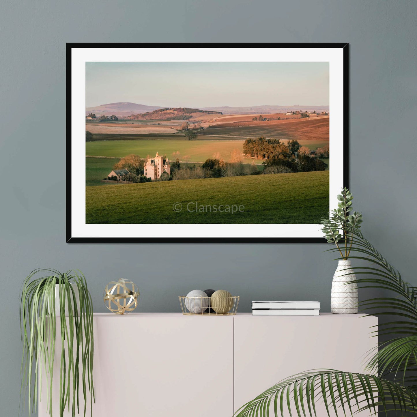 Clan Leslie - Leslie Castle - Framed & Mounted Photo Print