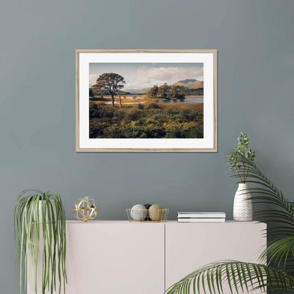 Clan Fletcher - Loch Tulla - Framed & Mounted Photo Print