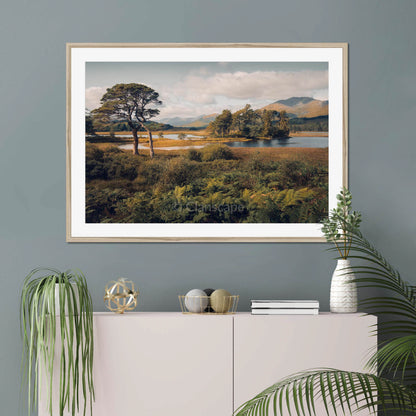 Clan Fletcher - Loch Tulla - Framed & Mounted Photo Print