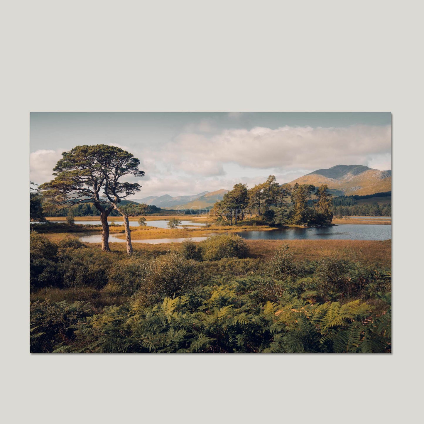 Clan Fletcher - Loch Tulla - Photo Print