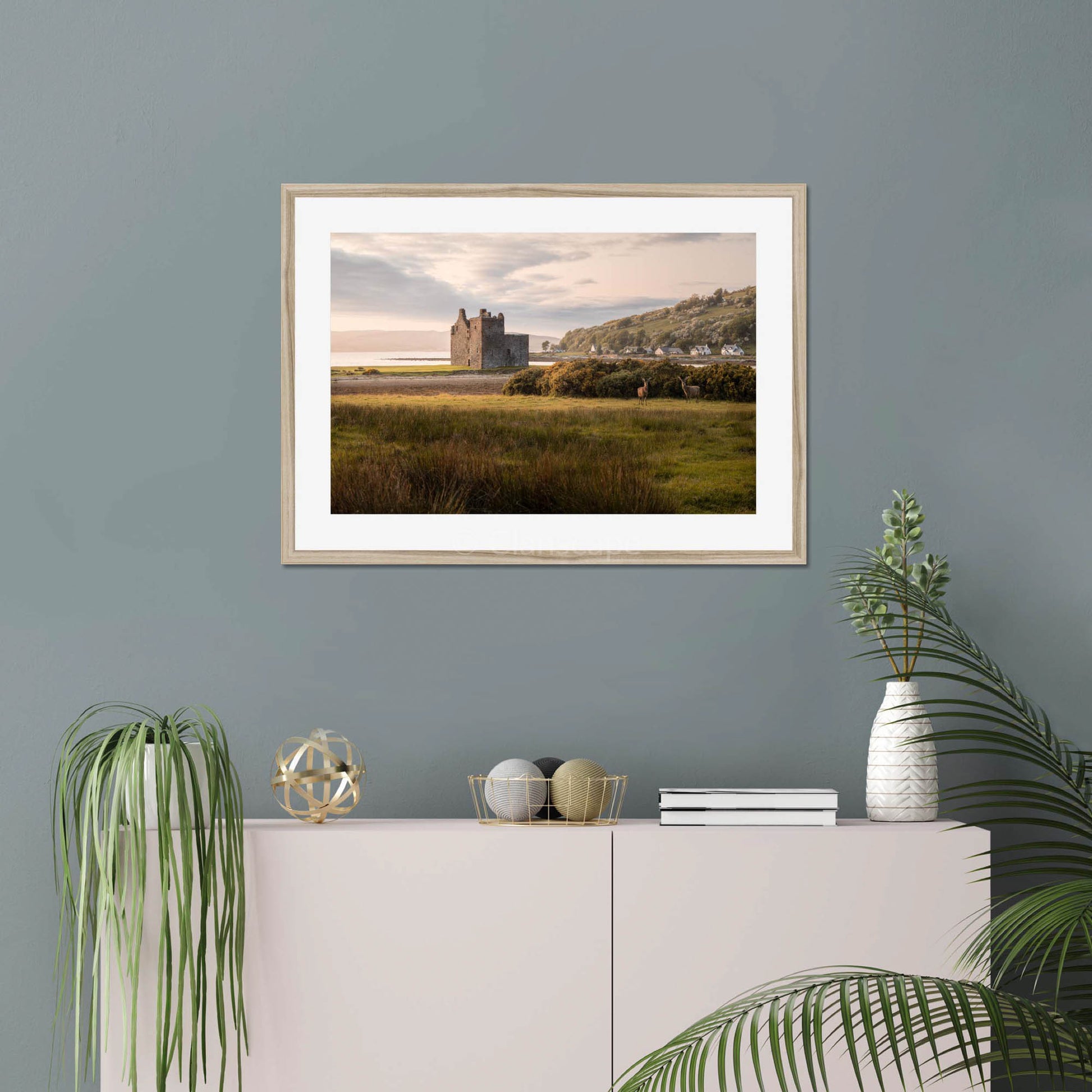 Clan Stewart - Lochranza Castle - Framed & Mounted Photo Print