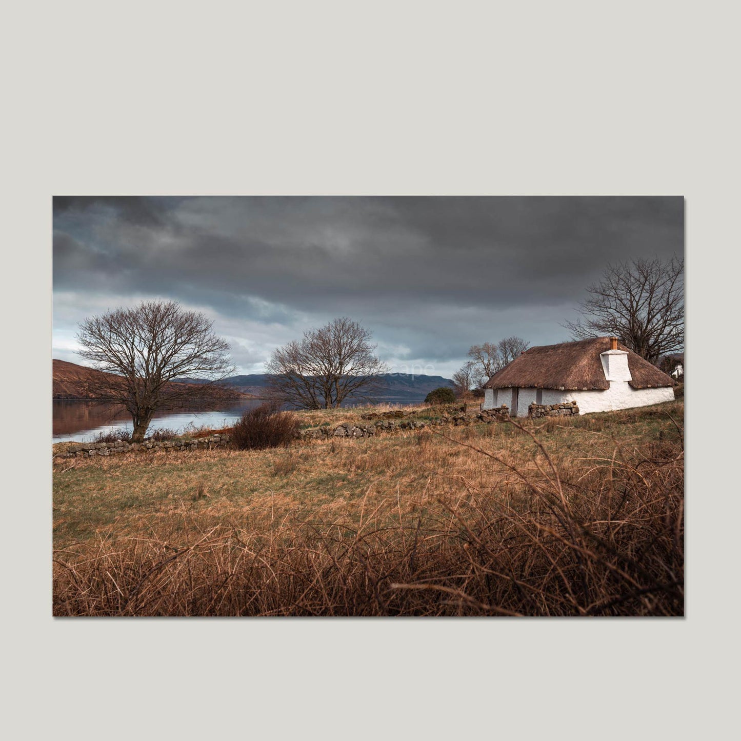 Clan Mackinnon - Luib Cottage, Isle of Skye - Photo Print