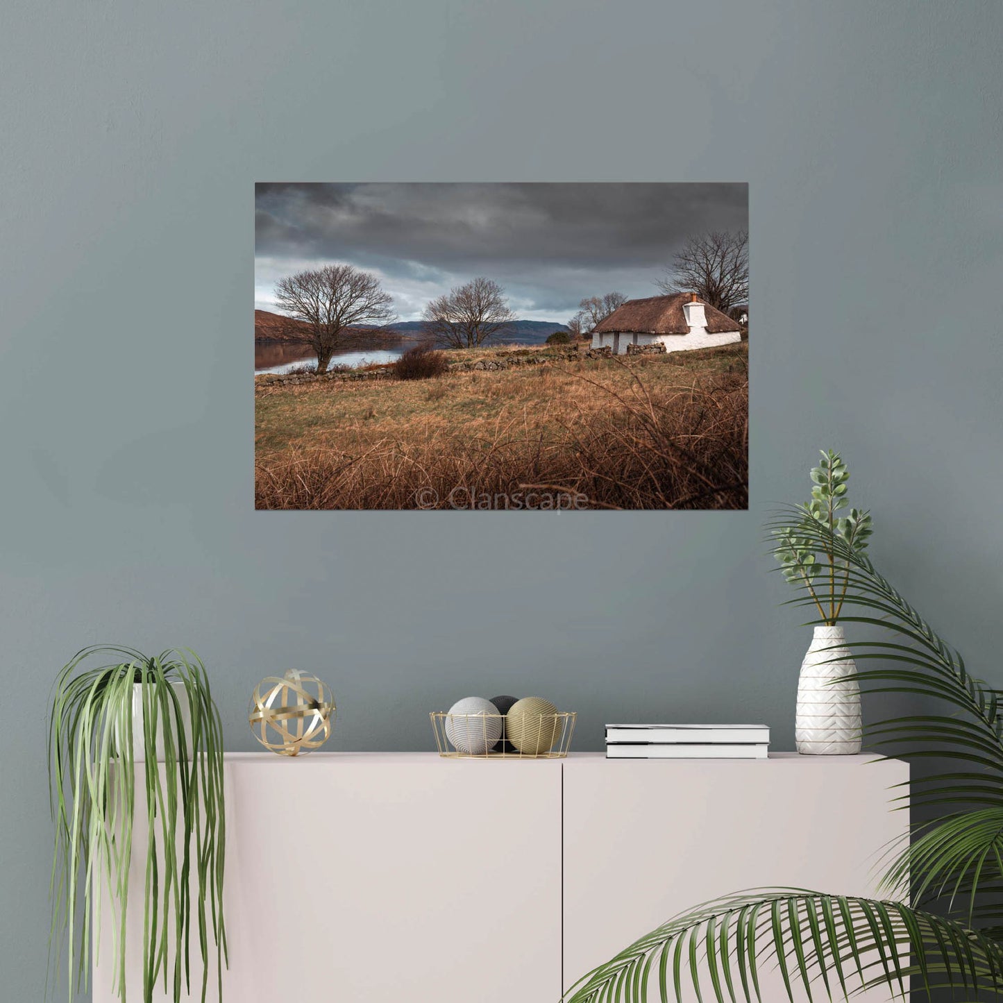 Clan Mackinnon - Luib Cottage, Isle of Skye - Photo Print
