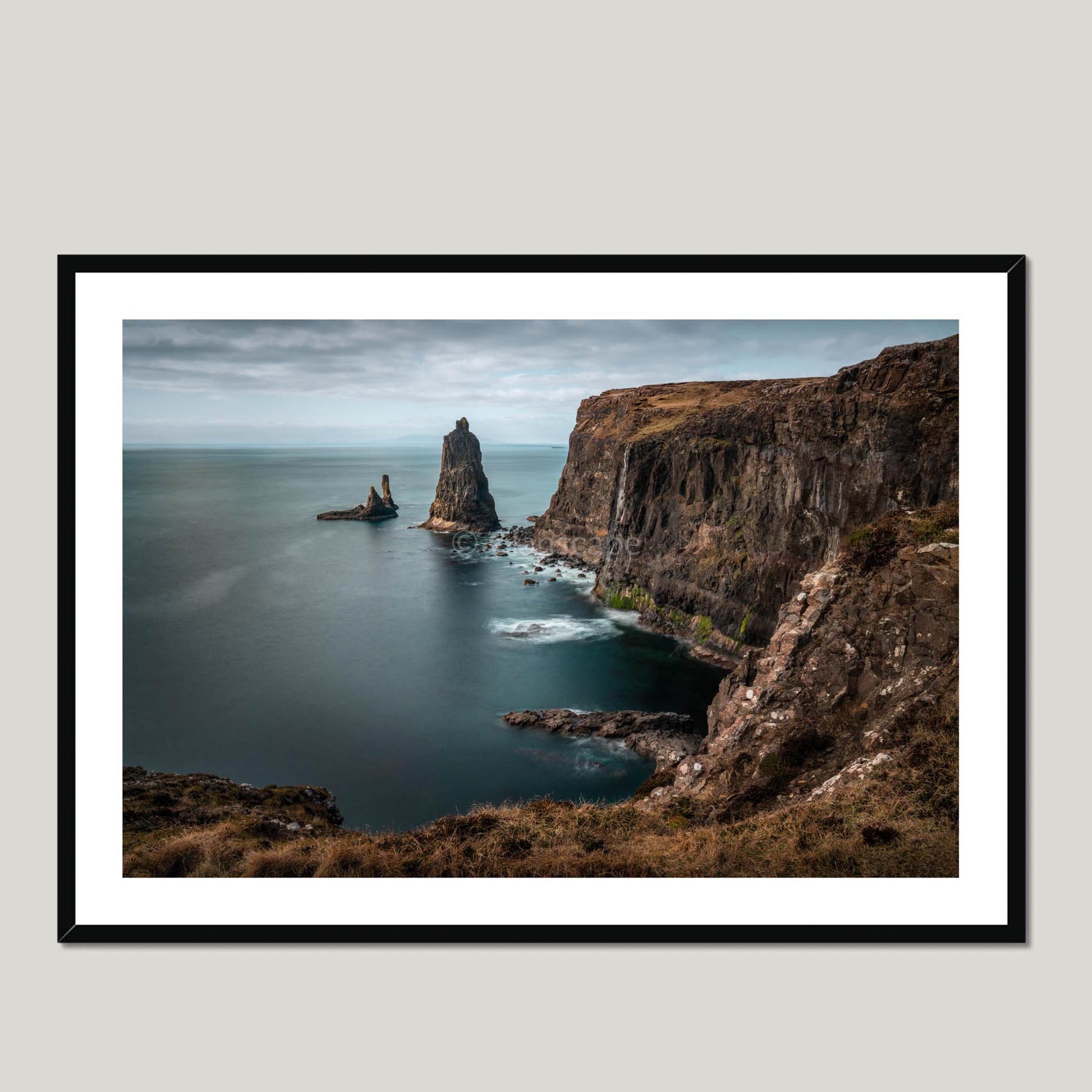 Clan Macleod - Macleod's Maidens - Framed & Mounted Photo Print 40"x28" Black