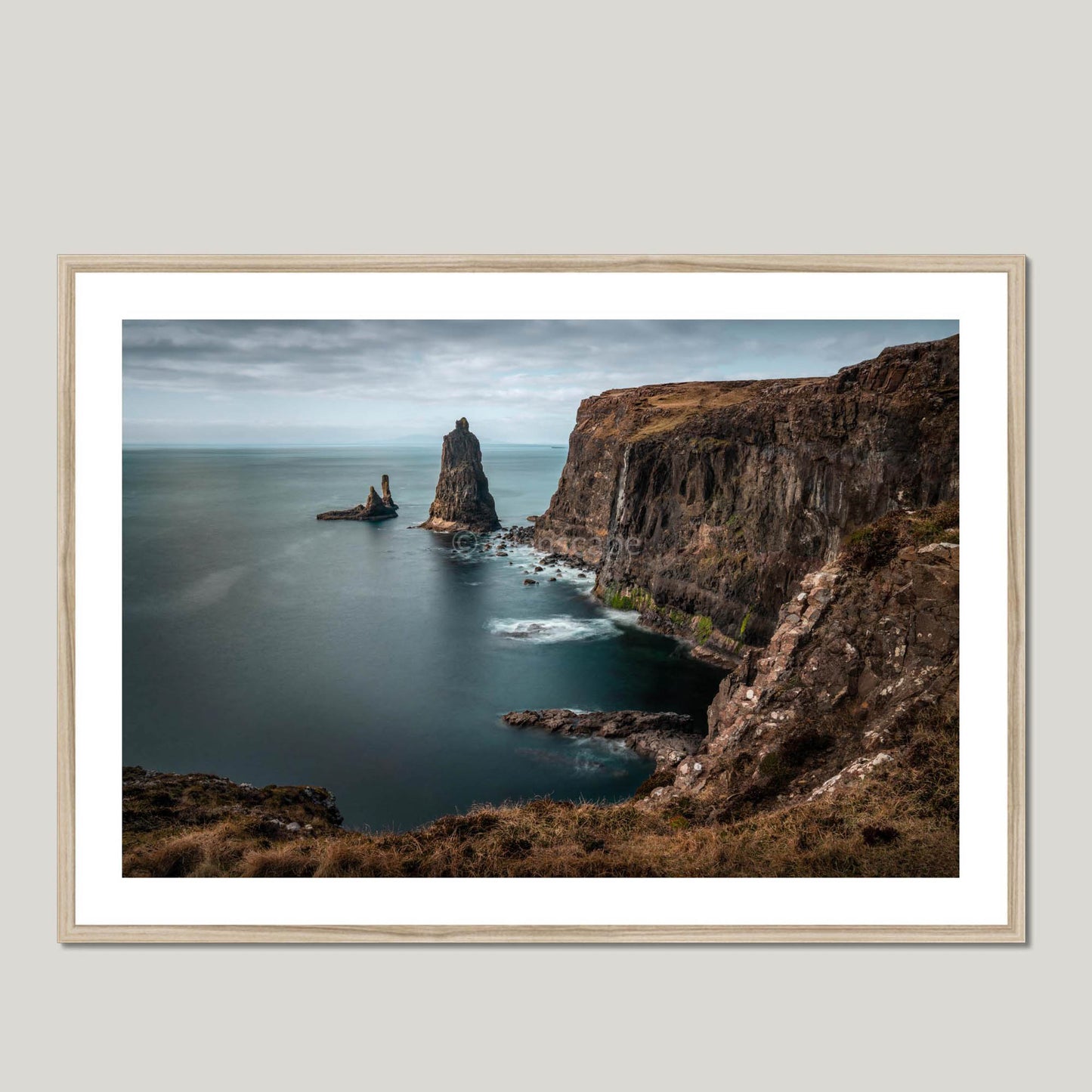 Clan Macleod - Macleod's Maidens - Framed & Mounted Photo Print 40"x28" Natural