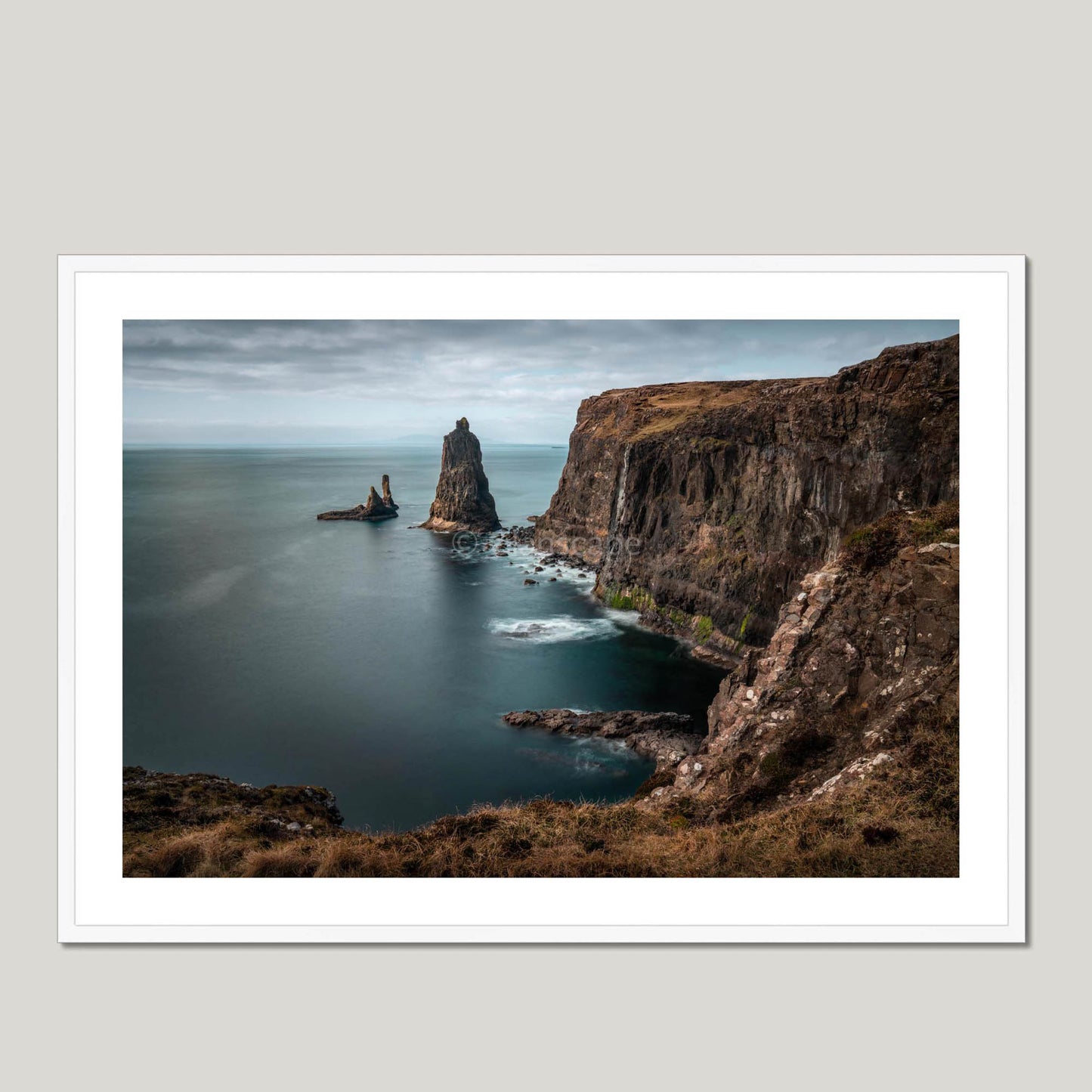 Clan Macleod - Macleod's Maidens - Framed & Mounted Photo Print 40"x28" White