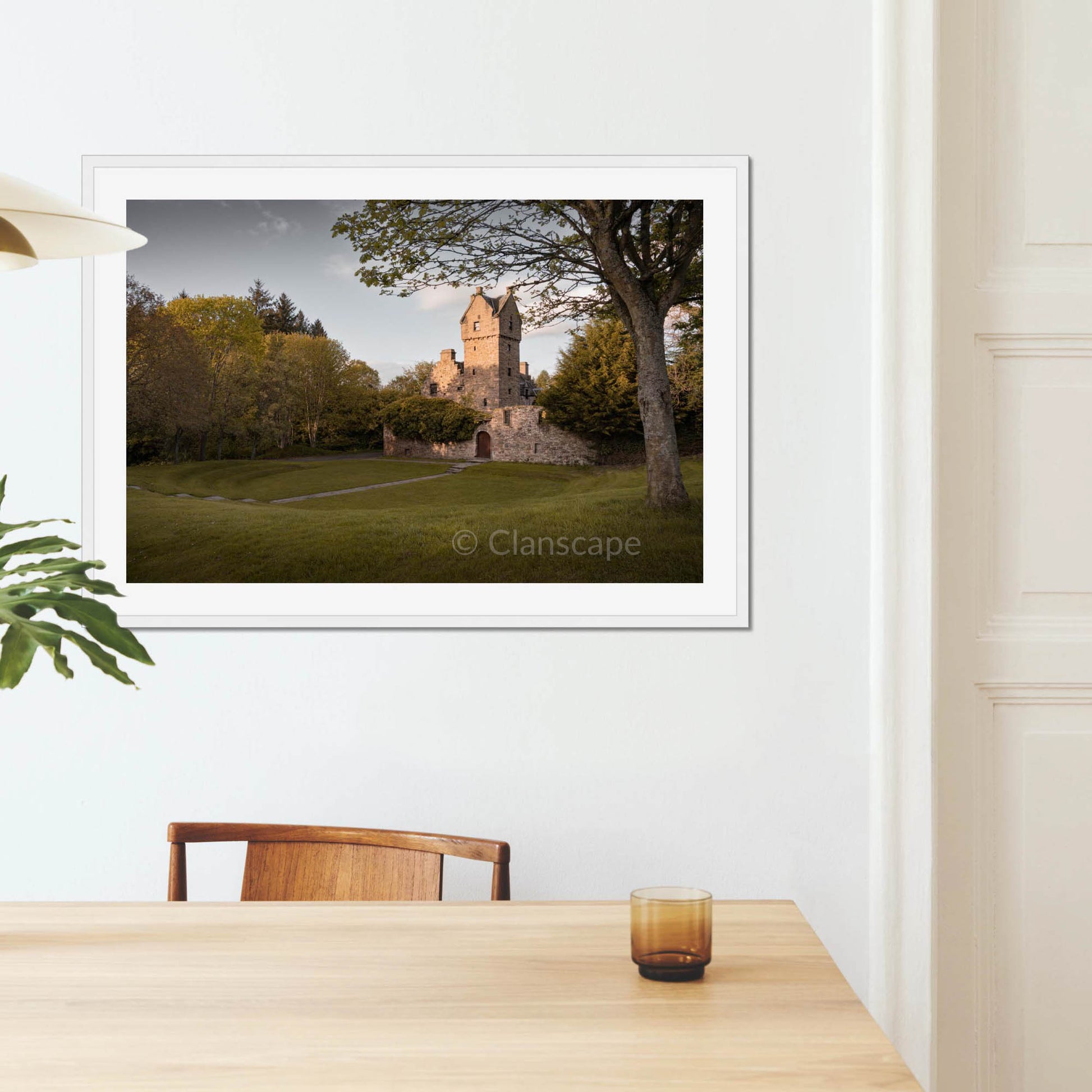 Clan Graham - Mains Castle - Framed & Mounted Photo Print