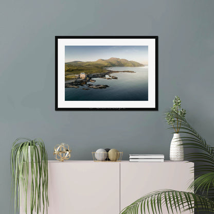 Clan MacDonald of Ardnamurchan - Mingary Castle - Framed & Mounted Photo Print