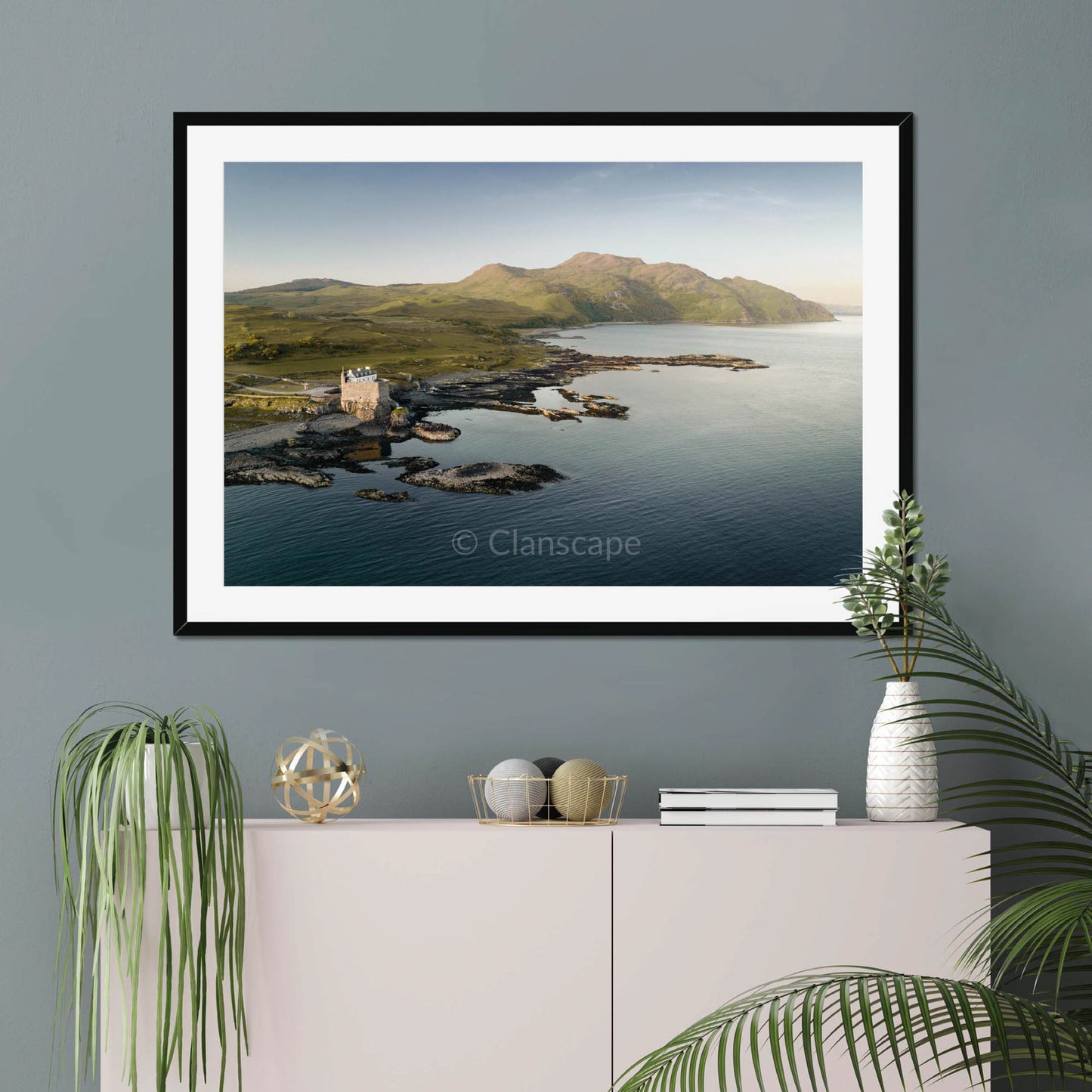 Clan Campbell - Mingary Castle - Framed & Mounted Photo Print