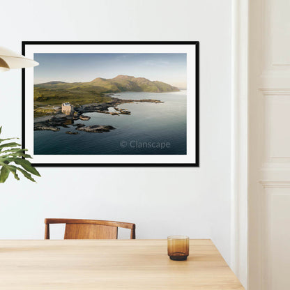 Clan MacDonald of Ardnamurchan - Mingary Castle - Framed & Mounted Photo Print