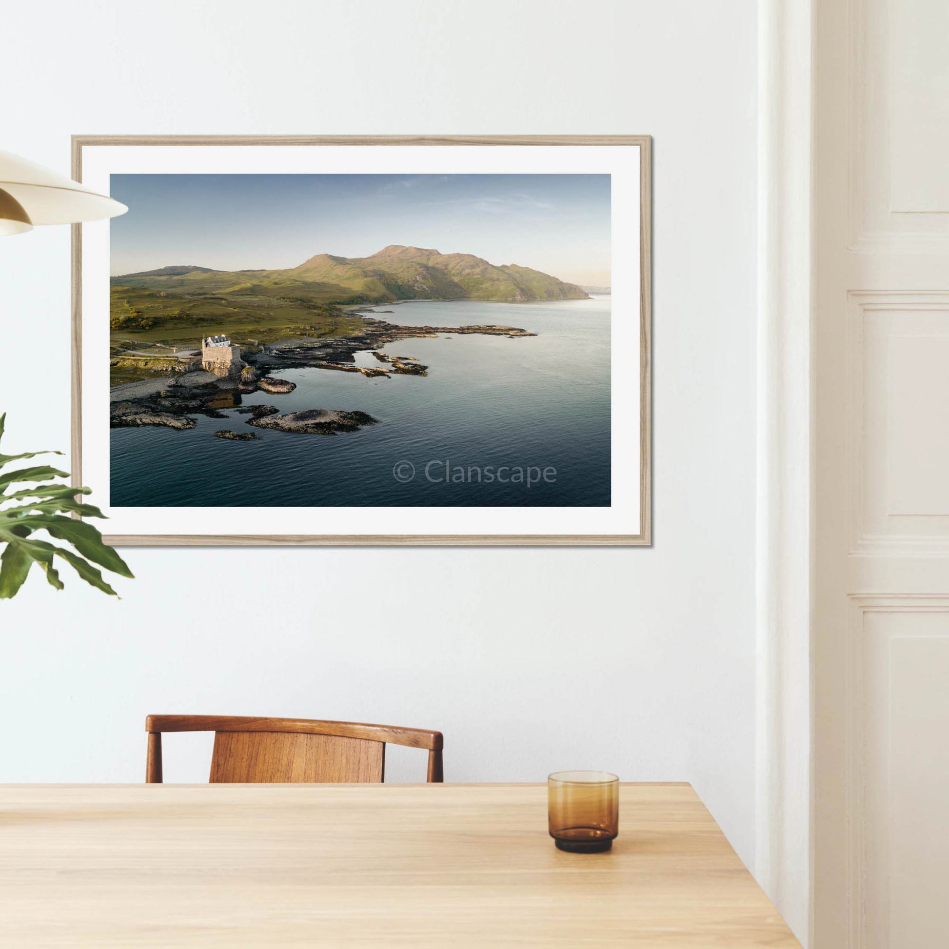 Clan MacDonald of Ardnamurchan - Mingary Castle - Framed & Mounted Photo Print