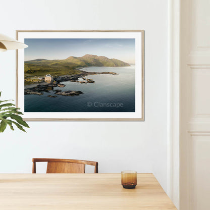 Clan MacDonald of Ardnamurchan - Mingary Castle - Framed & Mounted Photo Print