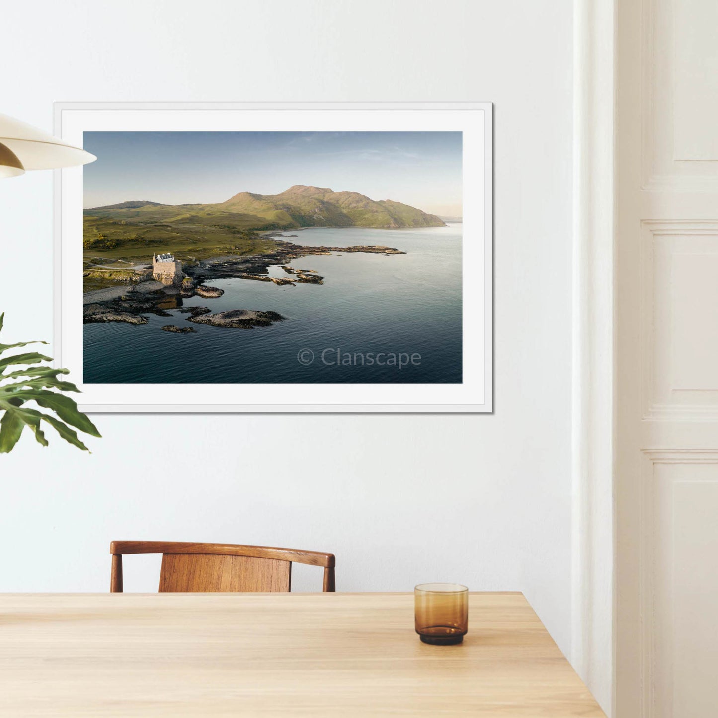 Clan MacDonald of Ardnamurchan - Mingary Castle - Framed & Mounted Photo Print