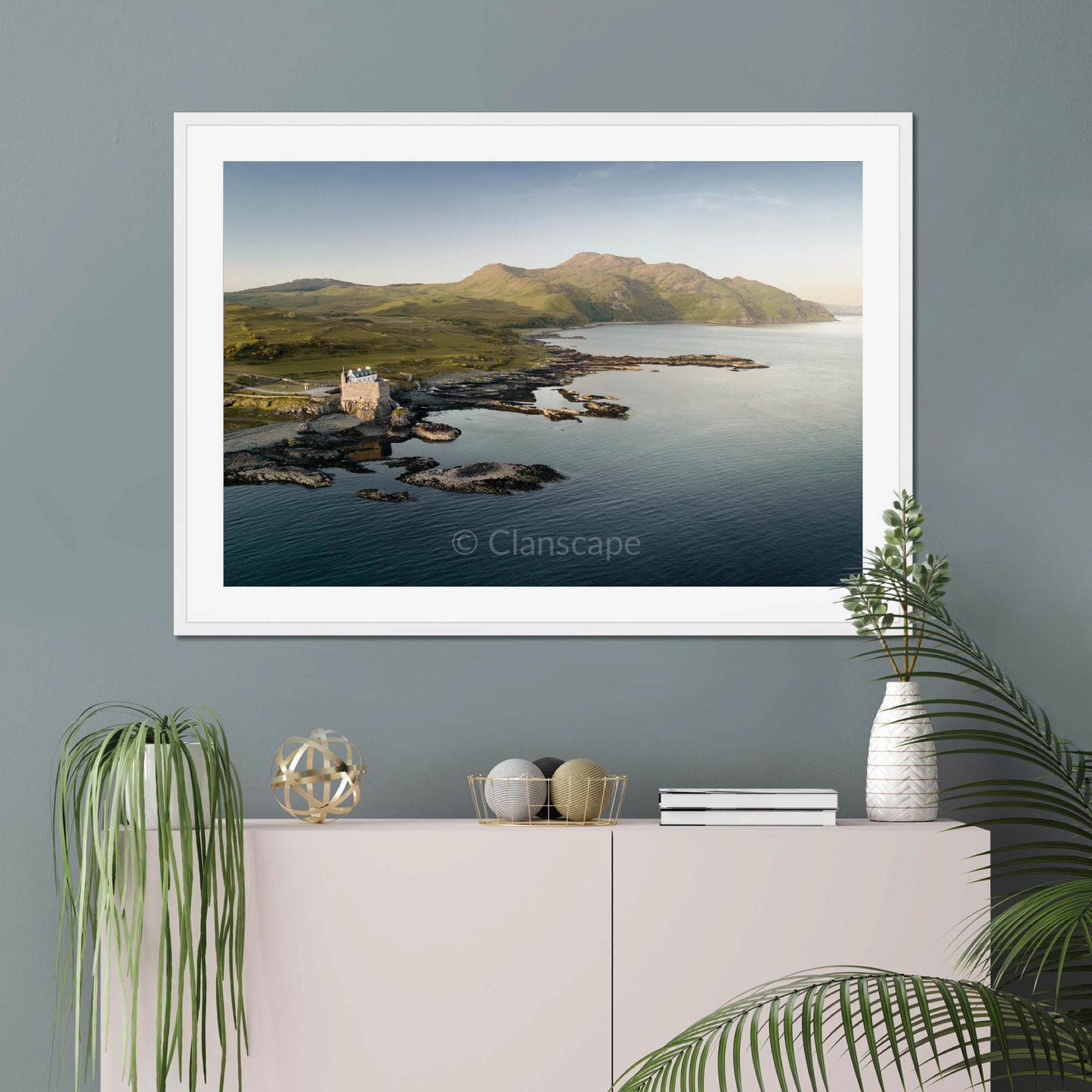 Clan Campbell - Mingary Castle - Framed & Mounted Photo Print