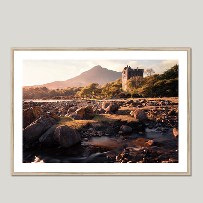 Clan MacLaine of Lochbuie - Moy Castle - Framed Photo Print 40"x28" Natural