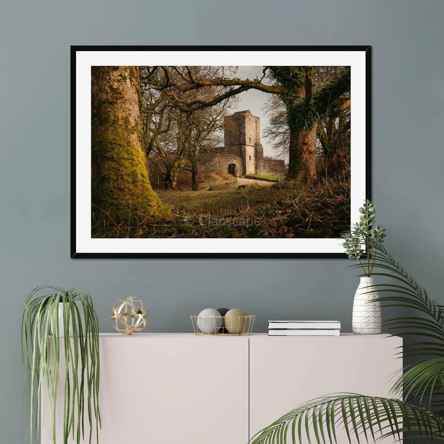 Clan Graham - Mugdock Castle - Framed & Mounted Photo Print