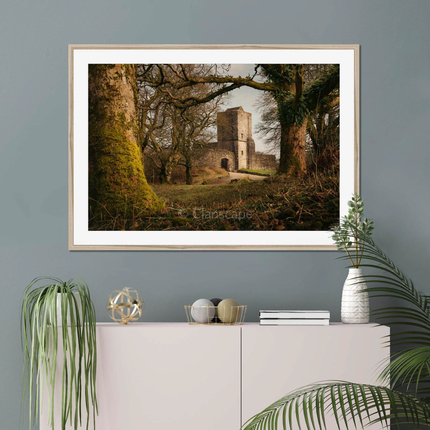 Clan Graham - Mugdock Castle - Framed & Mounted Photo Print