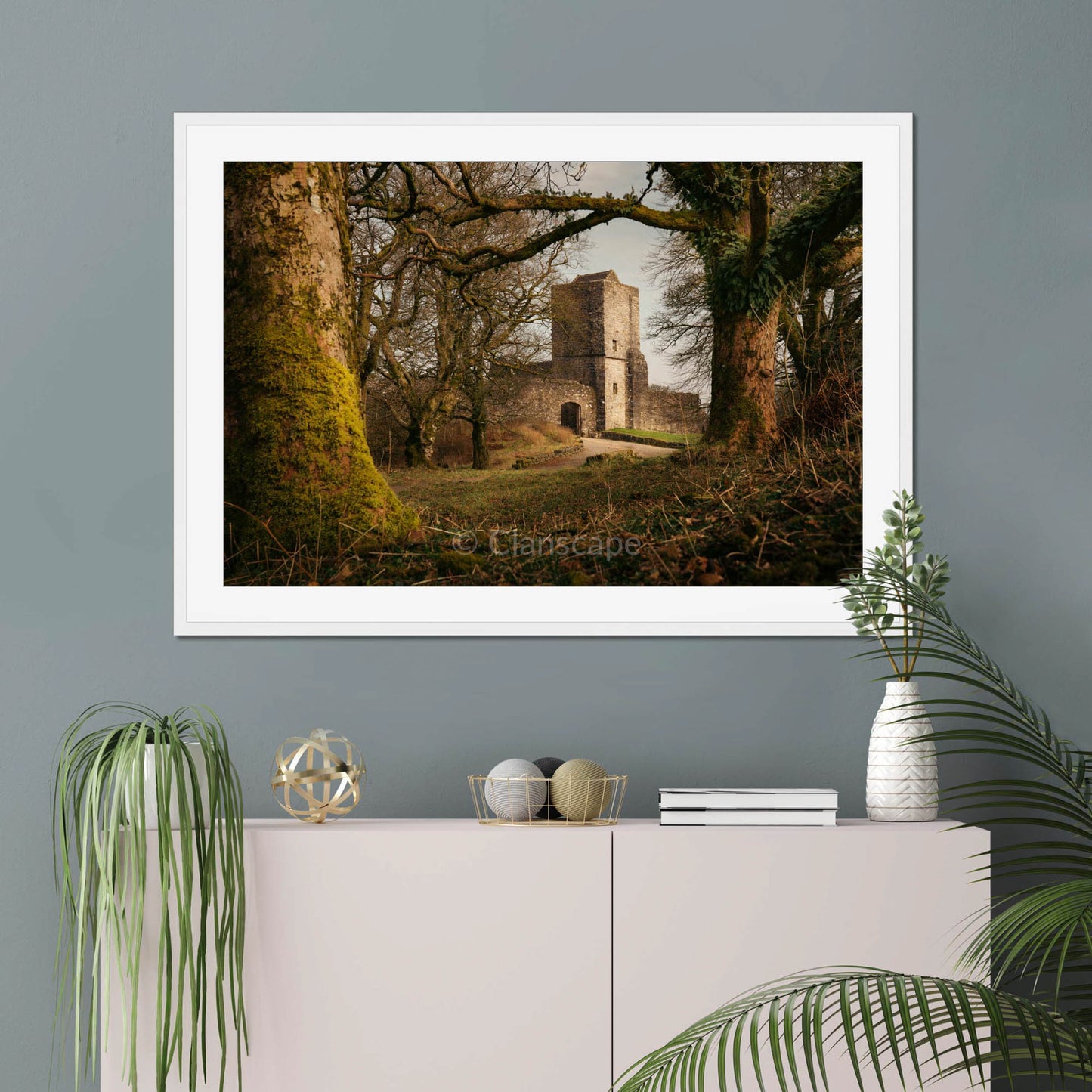 Clan Graham - Mugdock Castle - Framed & Mounted Photo Print