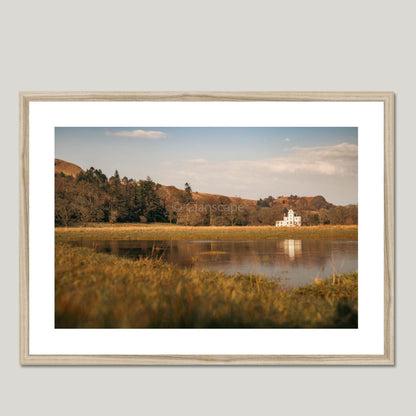 Clan MacLachlan - New Castle Lachlan - Framed & Mounted Photo Print 28"x20" Natural