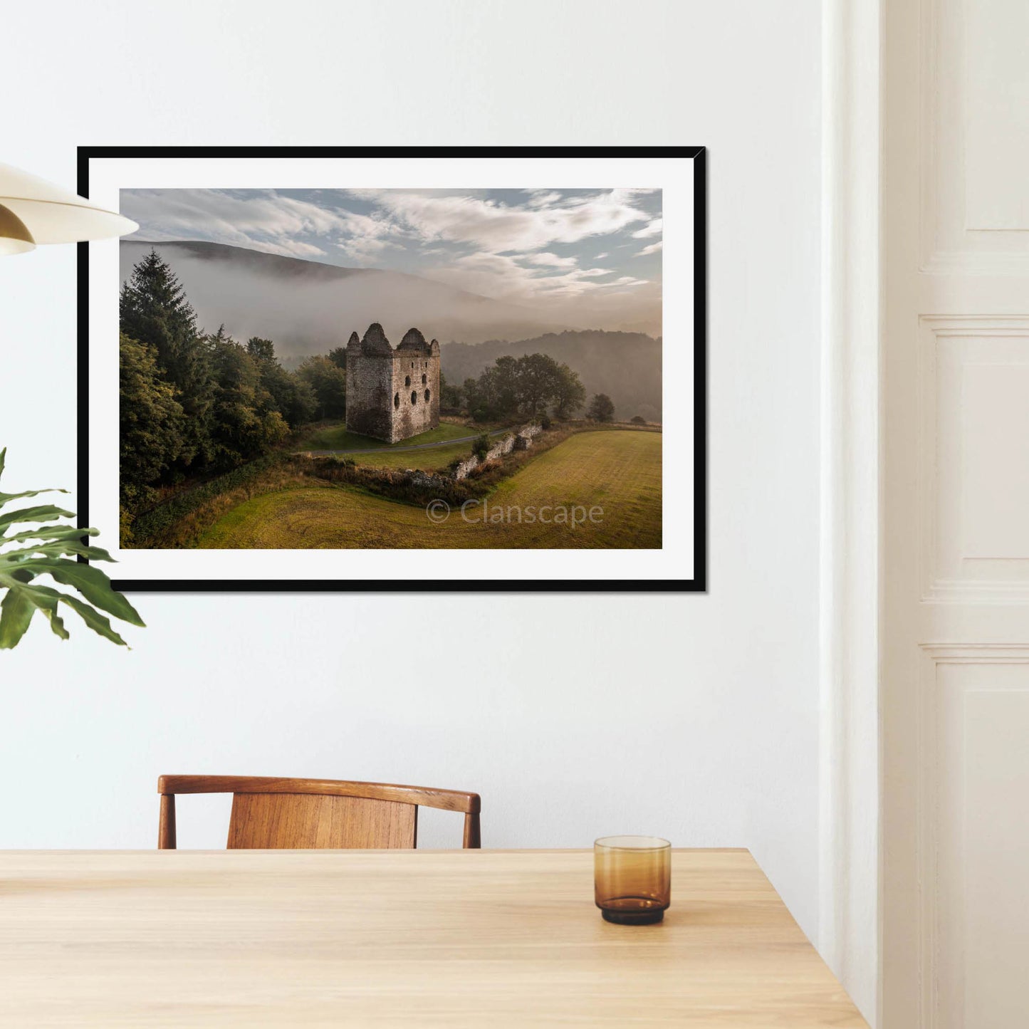 Clan Scott - Newark Castle - Framed & Mounted Photo Print