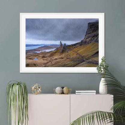 Clan MacNeacail - Old Man of Storr, Isle of Skye - Framed & Mounted Print